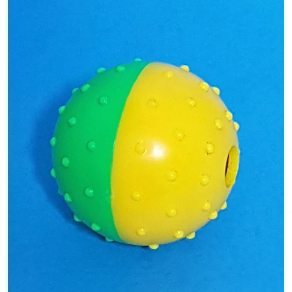 Gummi Noppenball mit Schelle