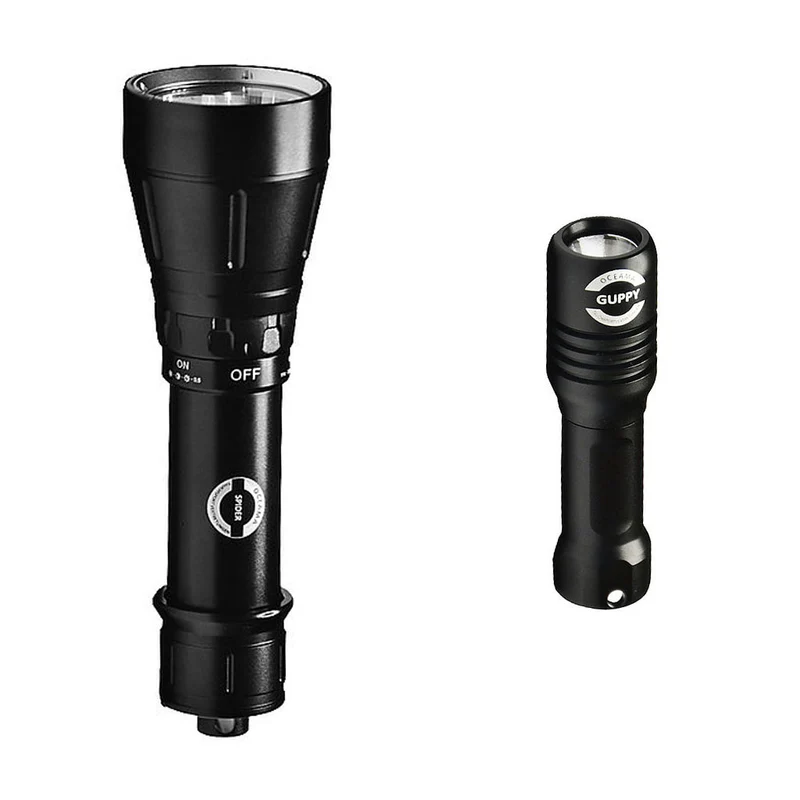 Oceama Tauchlampe Spider + gratis Mini Guppy
