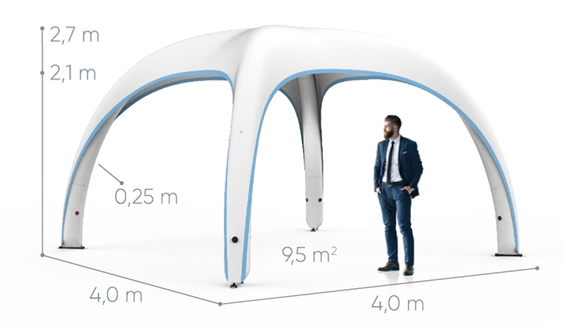 X Gloo XD 4 Protect Zelt Komplettset