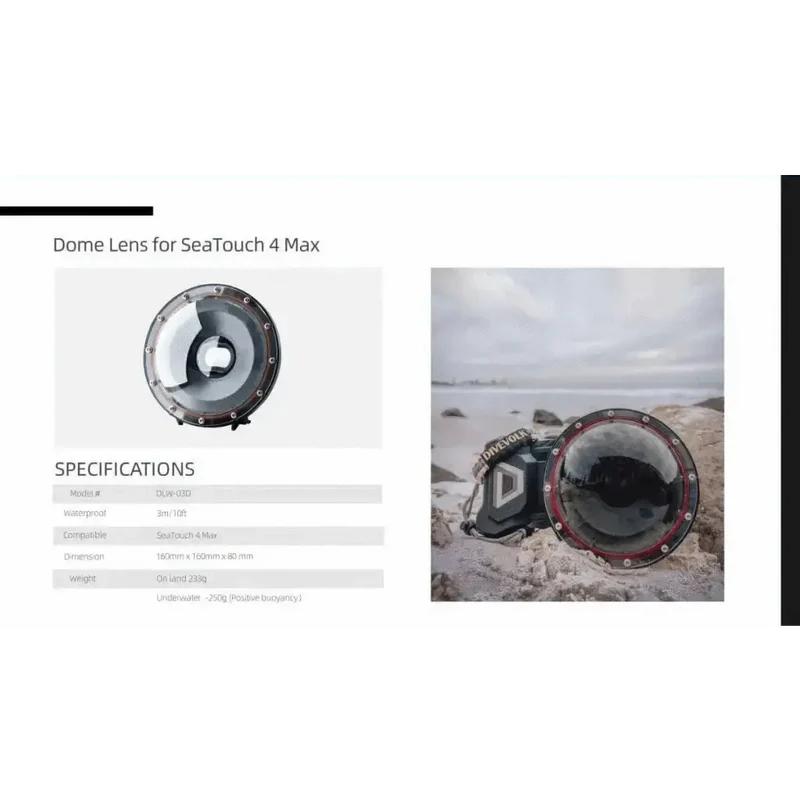 DiveVolk Dome Lens