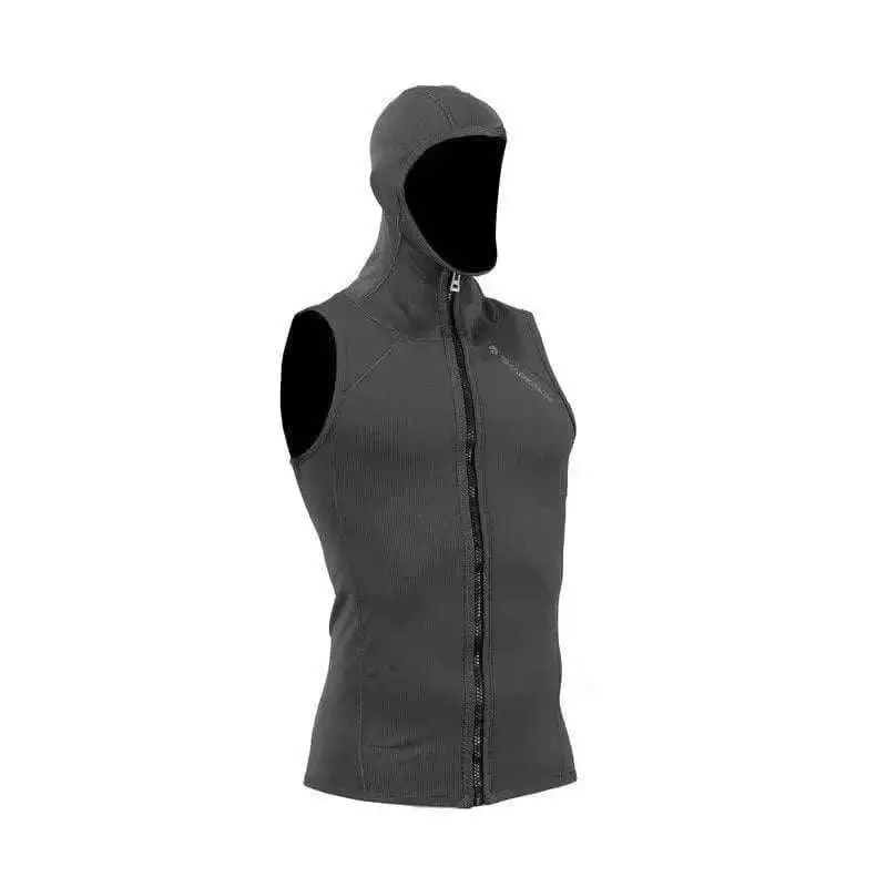 Sharkskin T2 CHILLPROOF VEST WITH HOOD FULL ZIP MENS