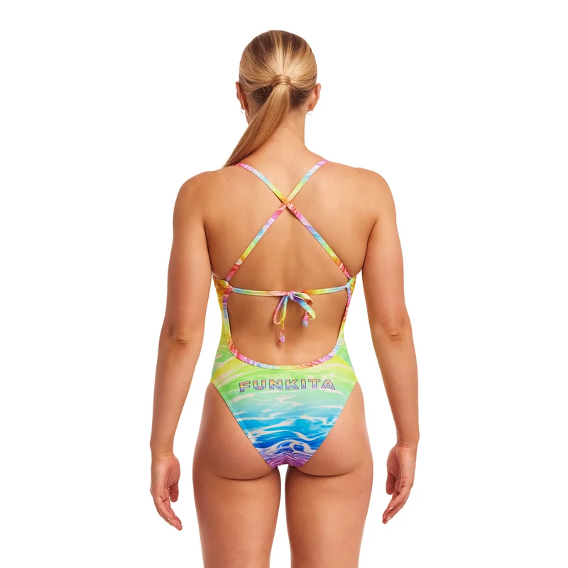Funkita Lake Acid Tie Me Tight Ladies Swimsuit