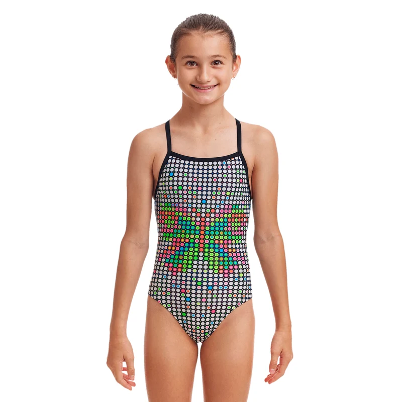 Funkita Snow Flyer Strapped In Girls Swimsuit