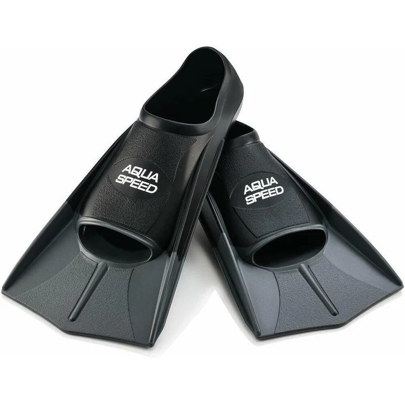 Aqua Speed Training Fins - Black/Grey