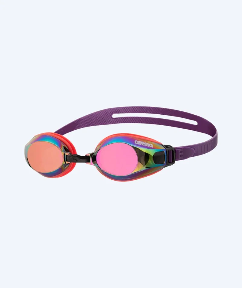 Arena Schwimmbrille für Freizeitschwimmer - Zoom X-Fit Mirror - Lila/Rosa