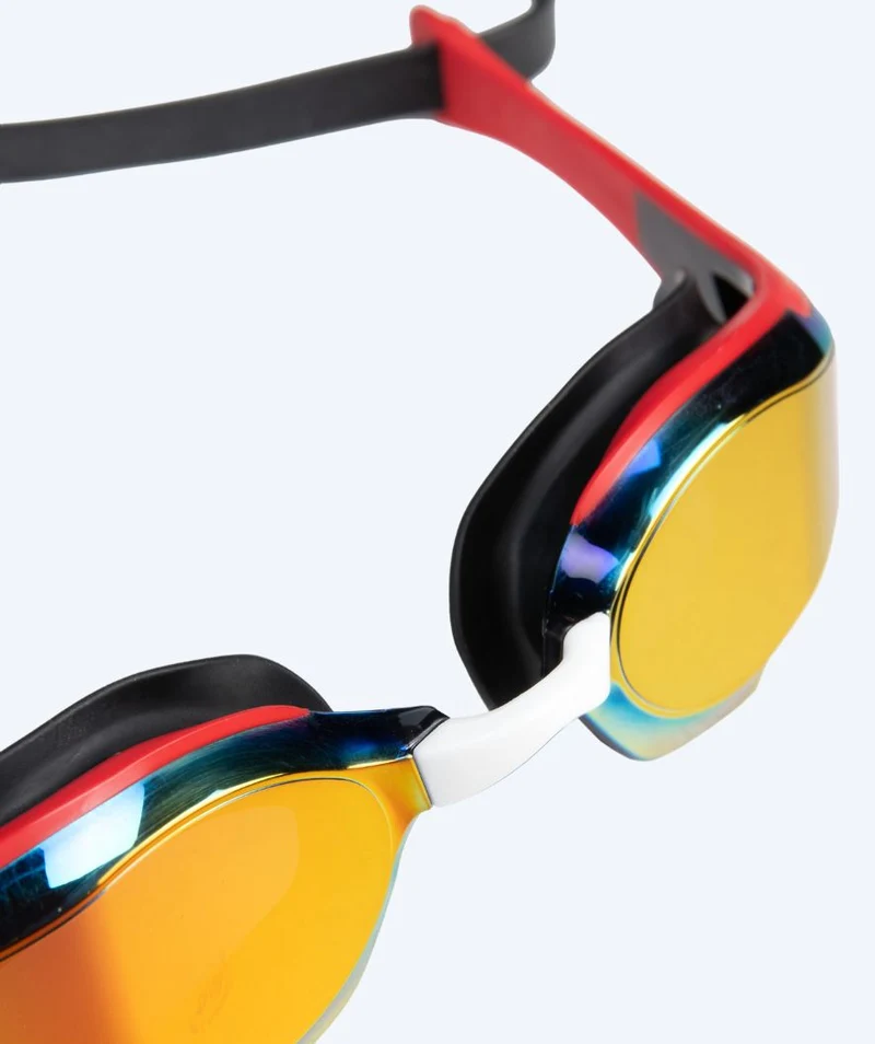Arena Elite Schwimmbrillen - Cobra Edge SWIPE Mirror - Rot/Gold
