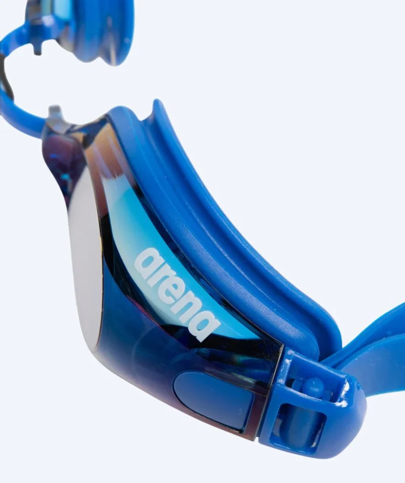 Arena Schwimmbrille für Freizeitschwimmer - Zoom X-Fit Mirror - Blau/Blau