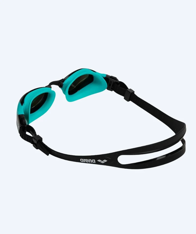 Arena Schwimmbrille - Cobra Tri SWIPE - Schwarz/Türkis (Mirror Scheiben)