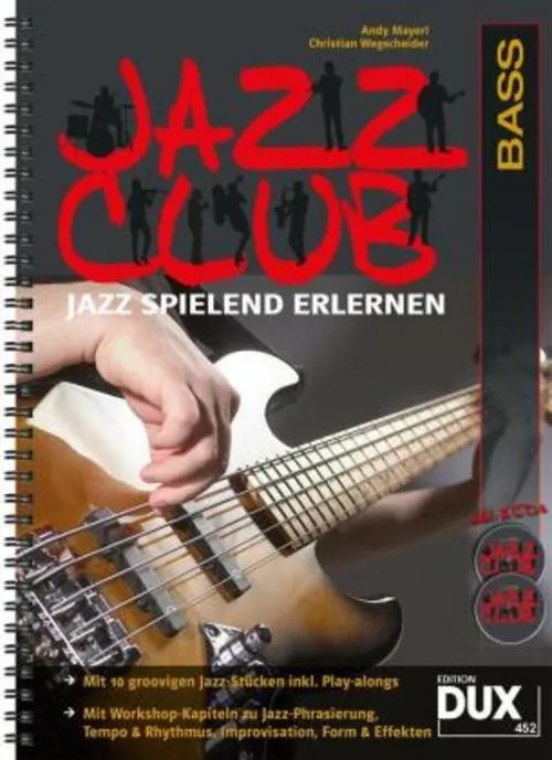 Jazz Club, Bass, m. 2 Audio-CDs