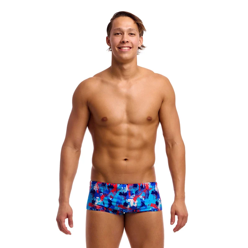 Funky Trunks Messy Messy Messy Men's Sidewinder Trunks
