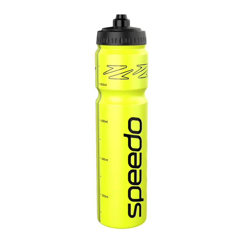 Speedo 1 Litre Water Bottle - Yellow/Black