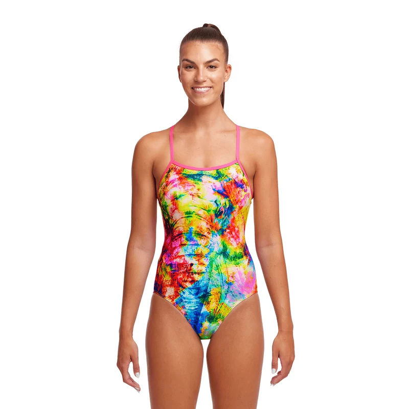 Funkita Out Trumped Ladies Single Strap One Piece Swimsuit