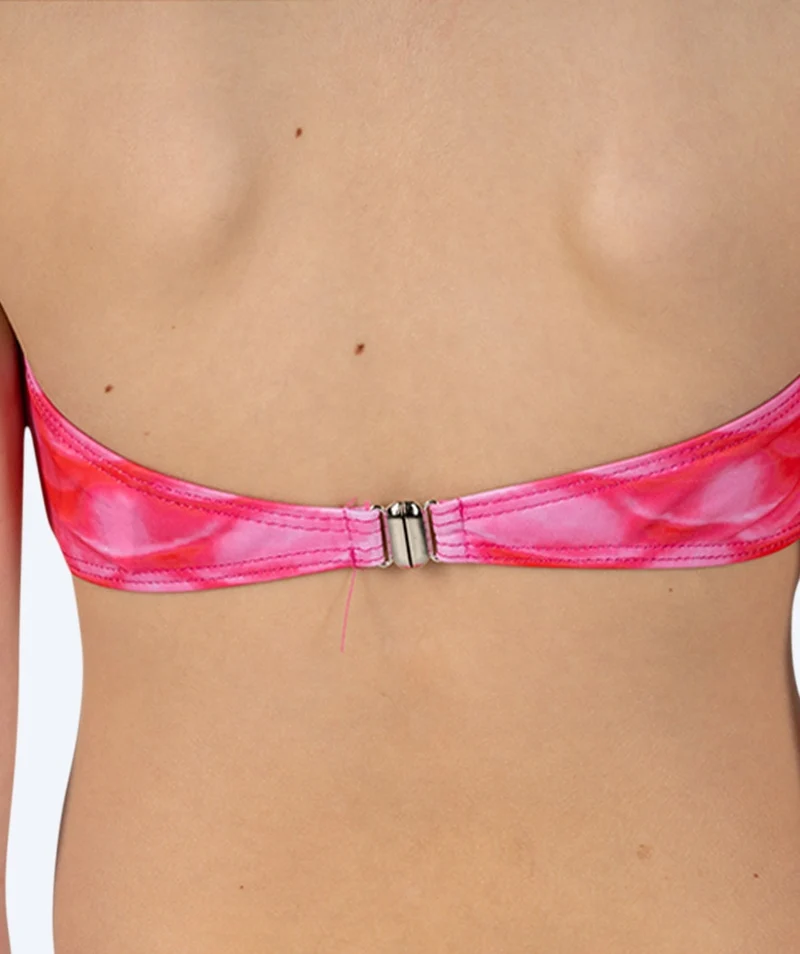 Watery Meerjungfrau Bikini Top für Mädchen - Rosa Blush
