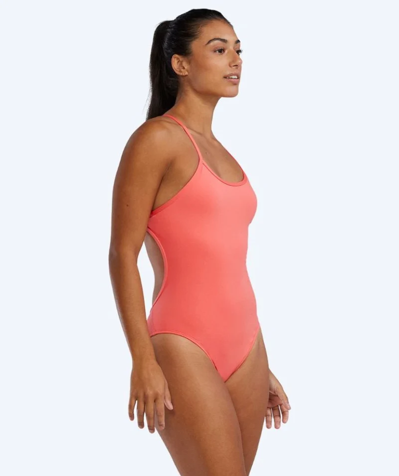 TYR Badeanzug für Damen - Durafast Elite Solid Tieback - Hellrosa