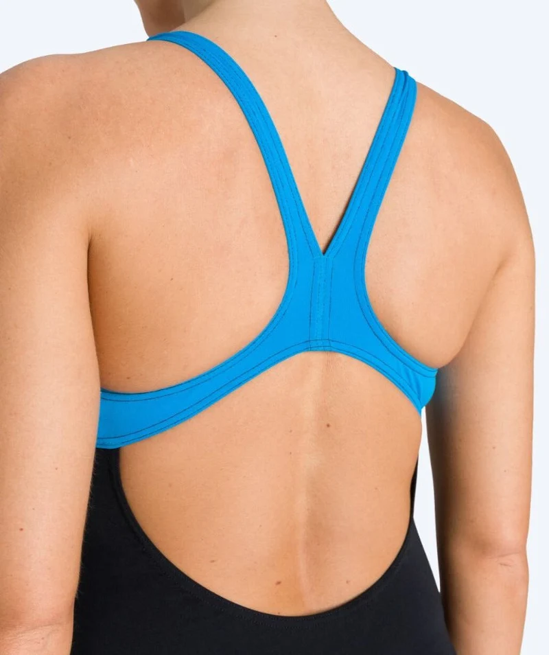 Arena Badeanzug für Damen - Shiner Pro - Schwarz/Hellblau