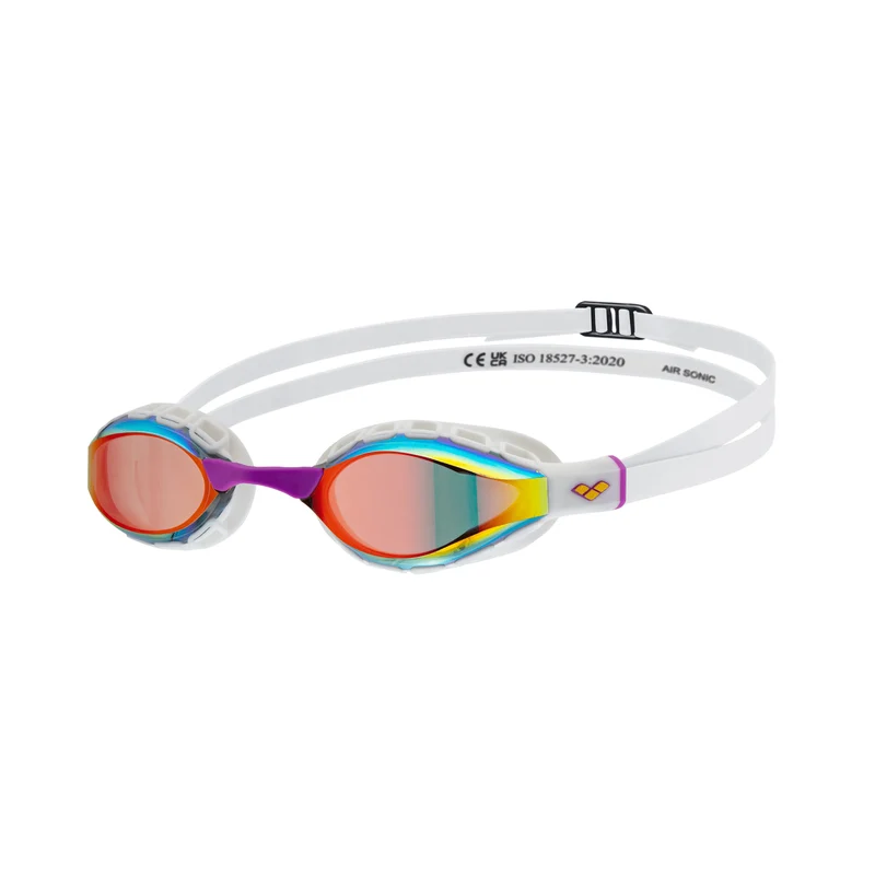Arena Air Sonic Mirror Goggles - Gold/White