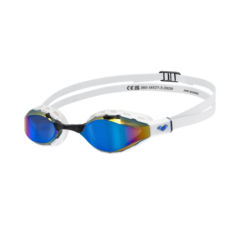 Arena Air Sonic Mirror Goggles - Blue/White
