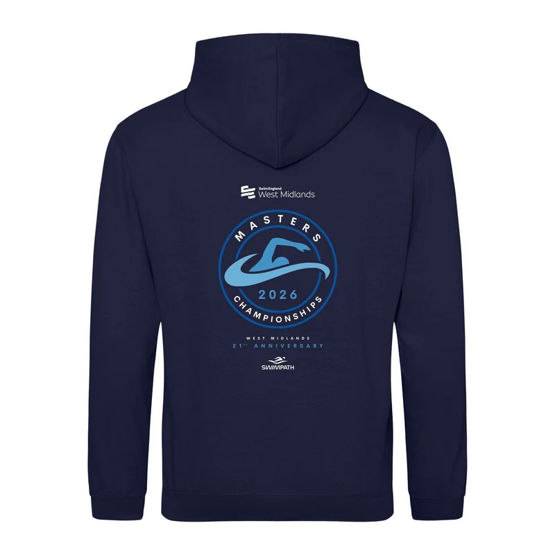 Swim England West Midlands Masters Championships 2026 Hoodie - Oxford Navy