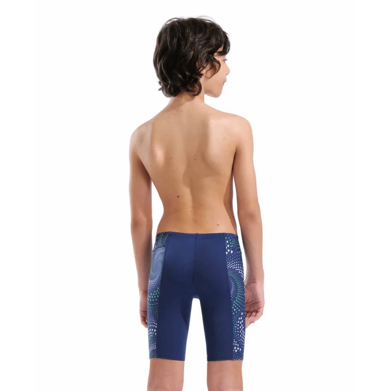 Arena Boys Fireflow Swim Jammer - Navy/Team Blue Green