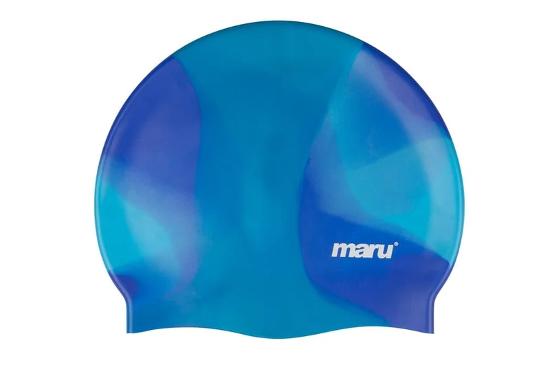 Maru Swimming Cap - Blue/Multi