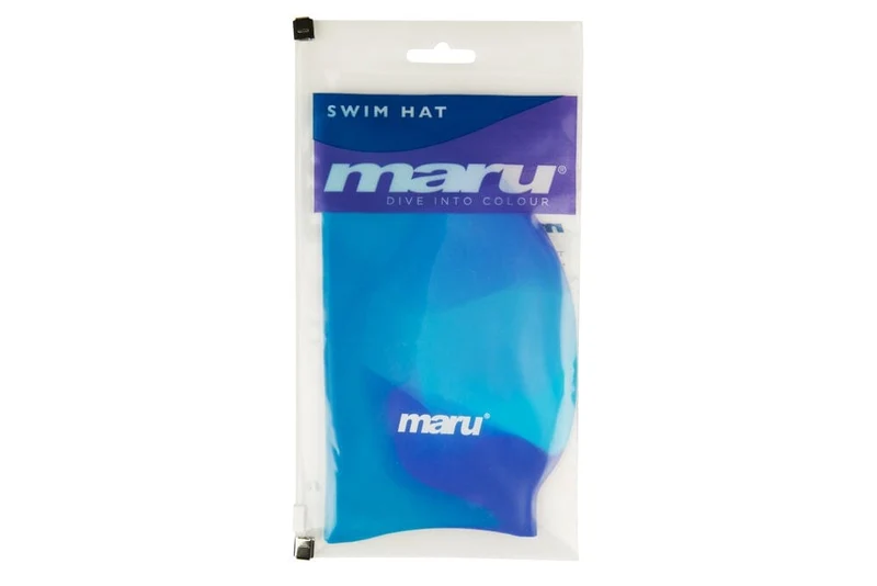 Maru Swimming Cap - Blue/Multi