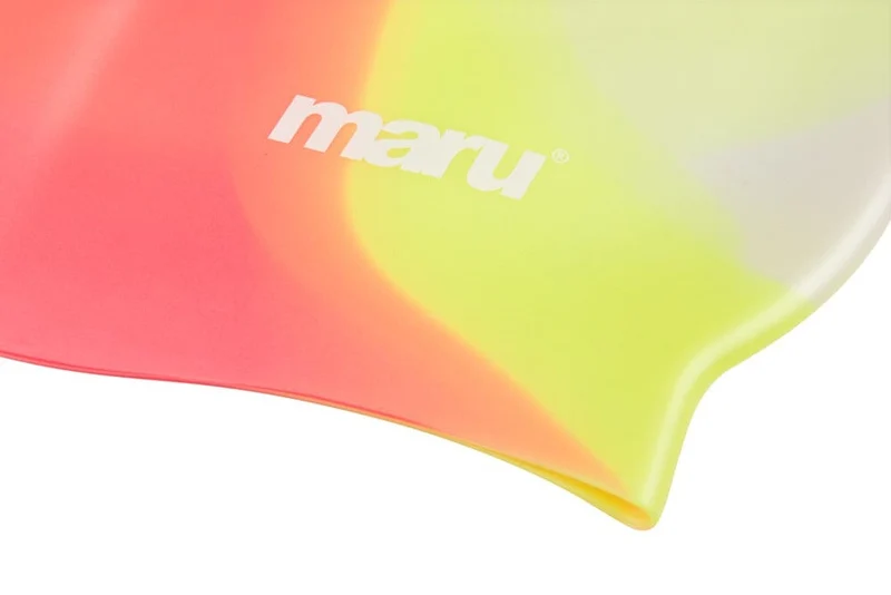 Maru Swimming Cap - Yellow/Red