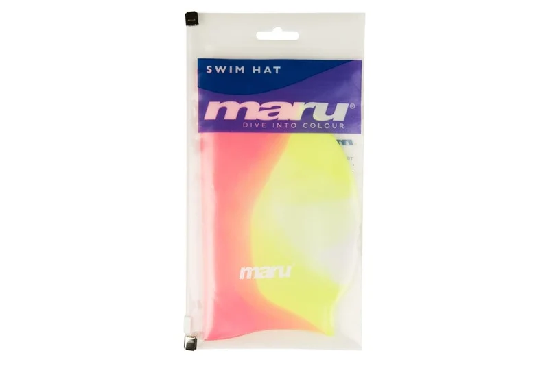 Maru Swimming Cap - Yellow/Red