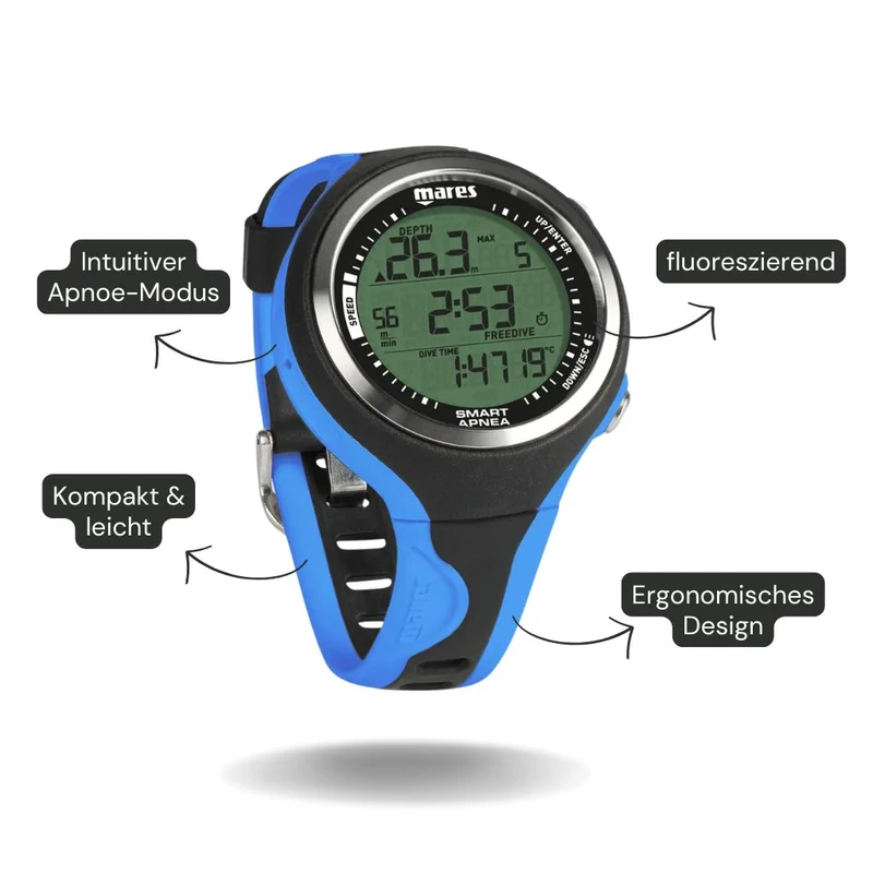 Mares Smart Apnea Freitauchcomputer