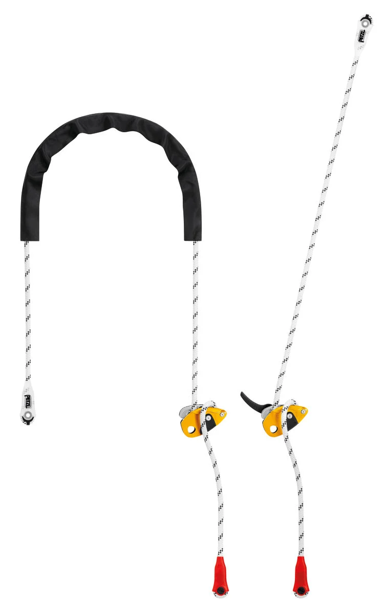 Petzl Grillon mit Halteseil