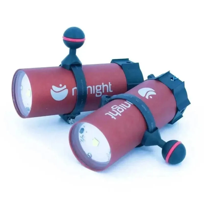 nanight Video Dual Videolampe Tauchlampe
