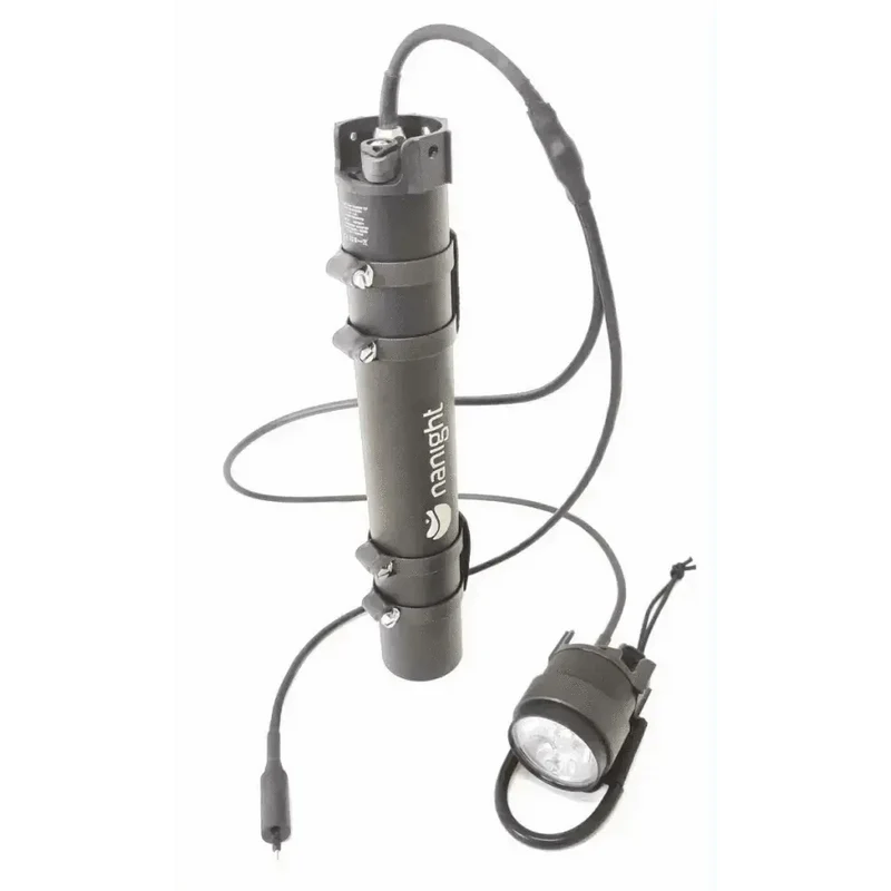 nanight G2 192Wh Tank E/O mit TECH 2 Kopf Tauchlampe Tanklampe