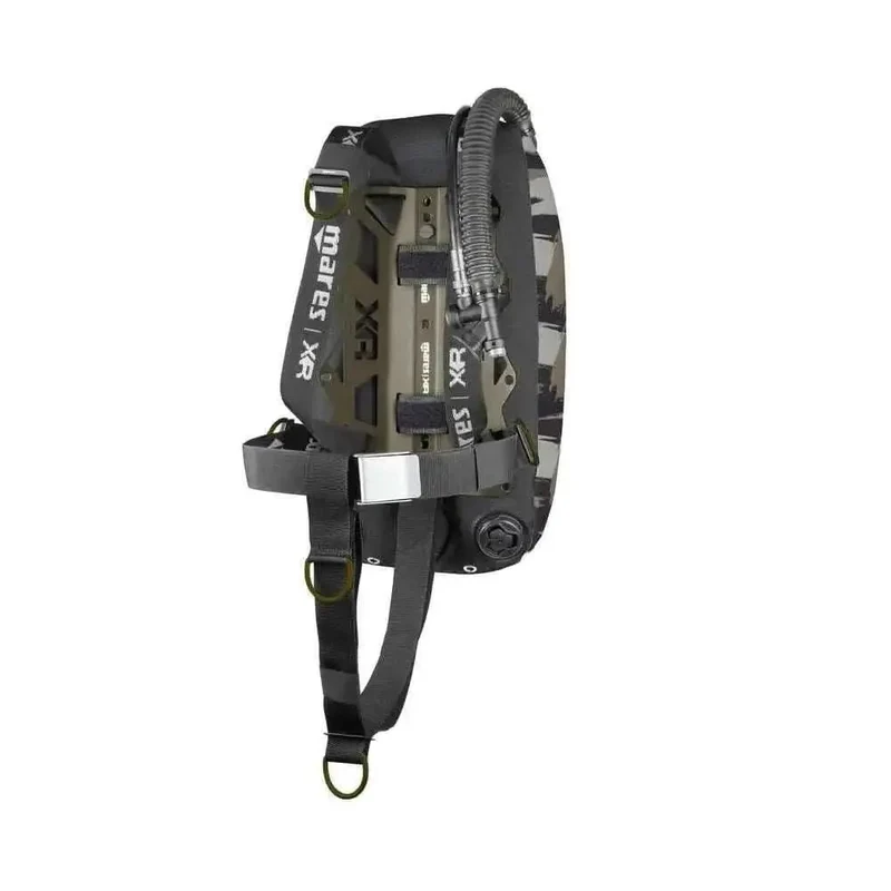 Mares TACTICAL GREEN SINGLE BACKMOUNT SET
