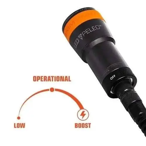 Ammonite LED Speleo Tanklampe + Akku Set