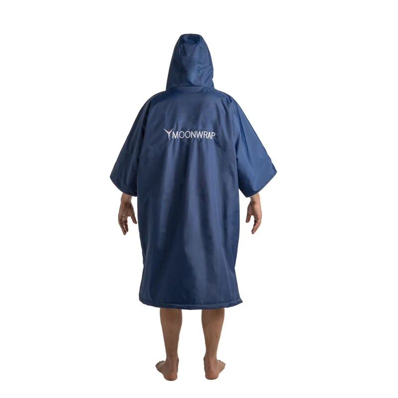 Frostfire Moonwrap Adults Short Sleeve Waterproof Changing Robe - Navy