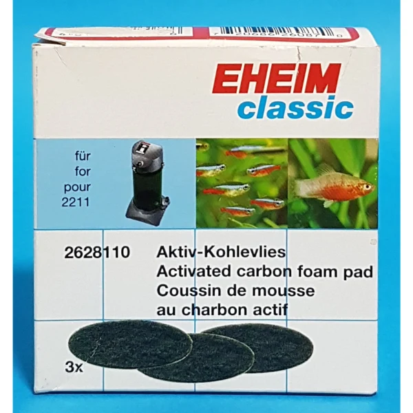 2628110 Aktivkohle Vlies 3 St. Classic 150