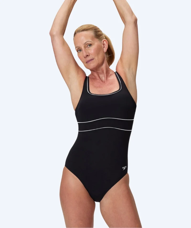 Speedo Badeanzug für Damen - Shaping ContourEclipse - Schwarz
