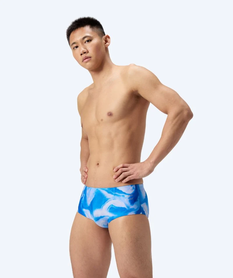 Speedo Trunks für Herren - ML Printed - Hellblau/Weiß