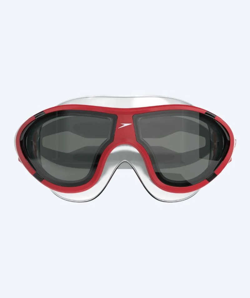 Speedo Schwimmmaske für Junioren - Biofuse 2.0 - Rot (Smoke Scheiben)
