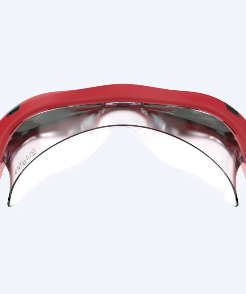 Speedo Schwimmmaske für Junioren - Biofuse 2.0 - Rot (Smoke Scheiben)