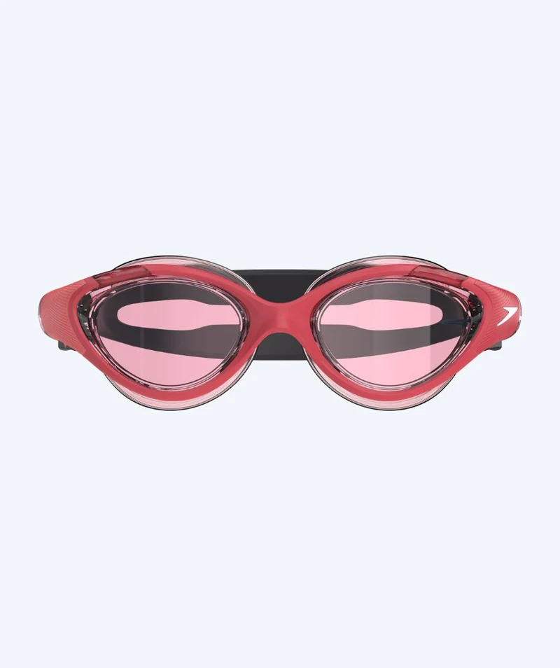 Speedo Schwimmbrille für Damen - Biofuse 2.0 - Rot/Rosa