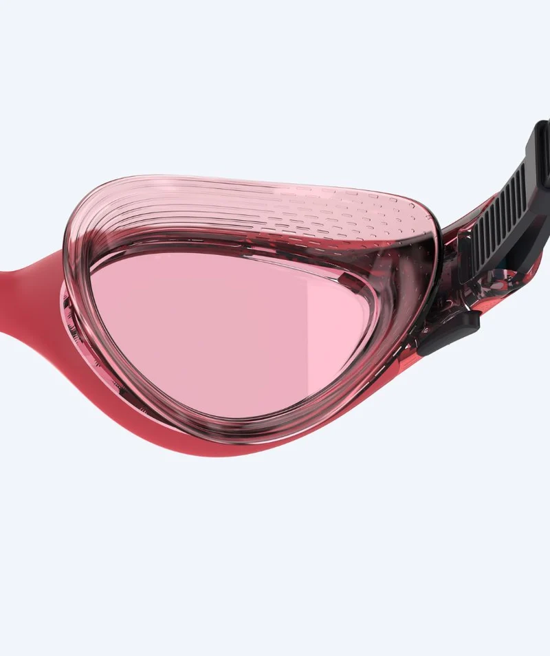 Speedo Schwimmbrille für Damen - Biofuse 2.0 - Rot/Rosa