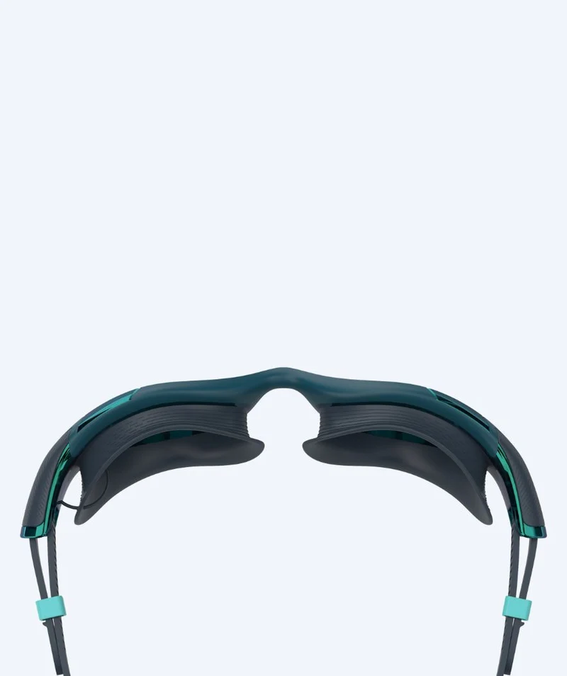 Speedo Schwimmbrille für Freizeitschwimmer - Biofuse 2.0 Mirror - Dunkelblau/Grün