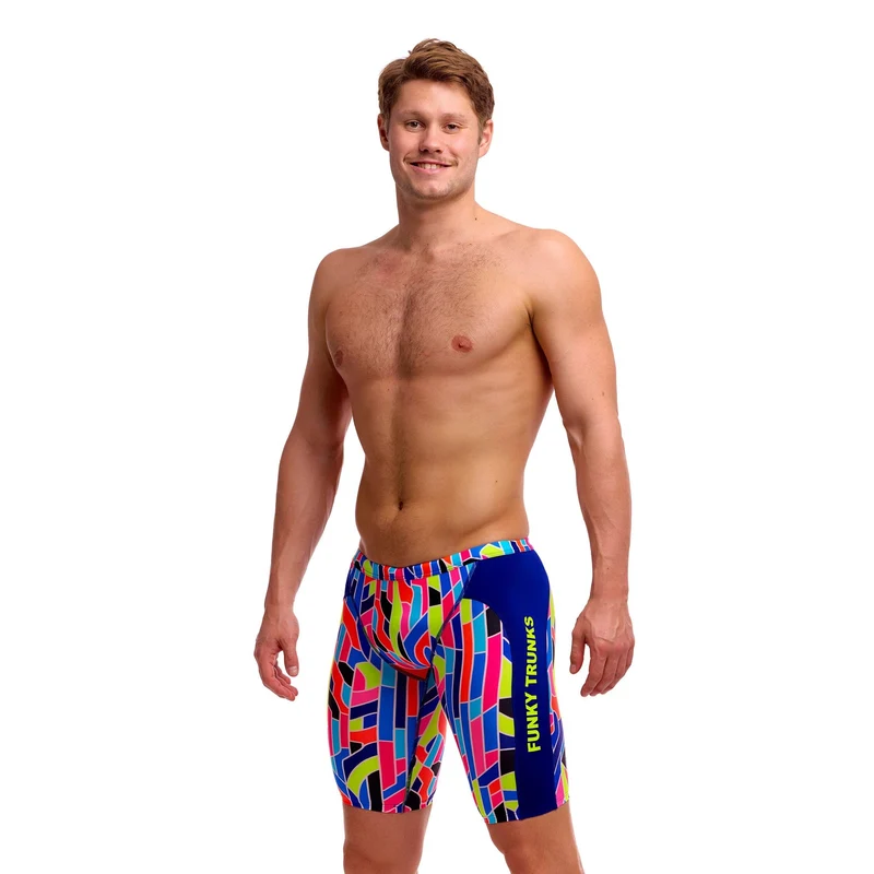 Funky Trunks Fault Lines Men's Training Jammers