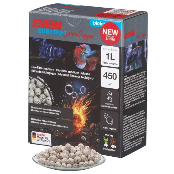 Eheim 2512051 Substrat pro +O2xygen 1000ml Bio-Filtermedium