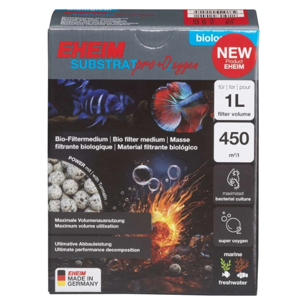 Eheim 2512051 Substrat pro +O2xygen 1000ml Bio-Filtermedium
