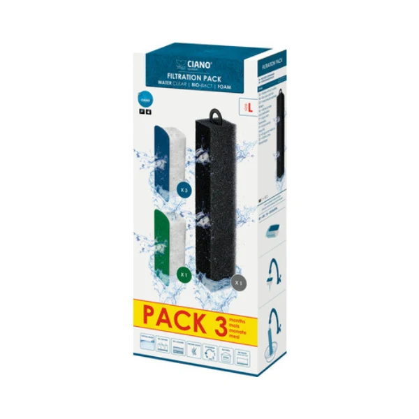 Ciano Filtermedien L Vorrats-Pack 3 Monate