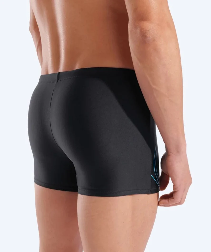 Arena Trunks für Herren - Graphic - Schwarz/Hellblau
