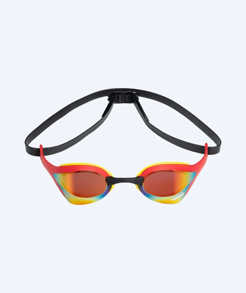 Arena Elite Schwimmbrillen - Cobra Ultra SWIPE Mirror - Rot/Gold (Limited 2026)