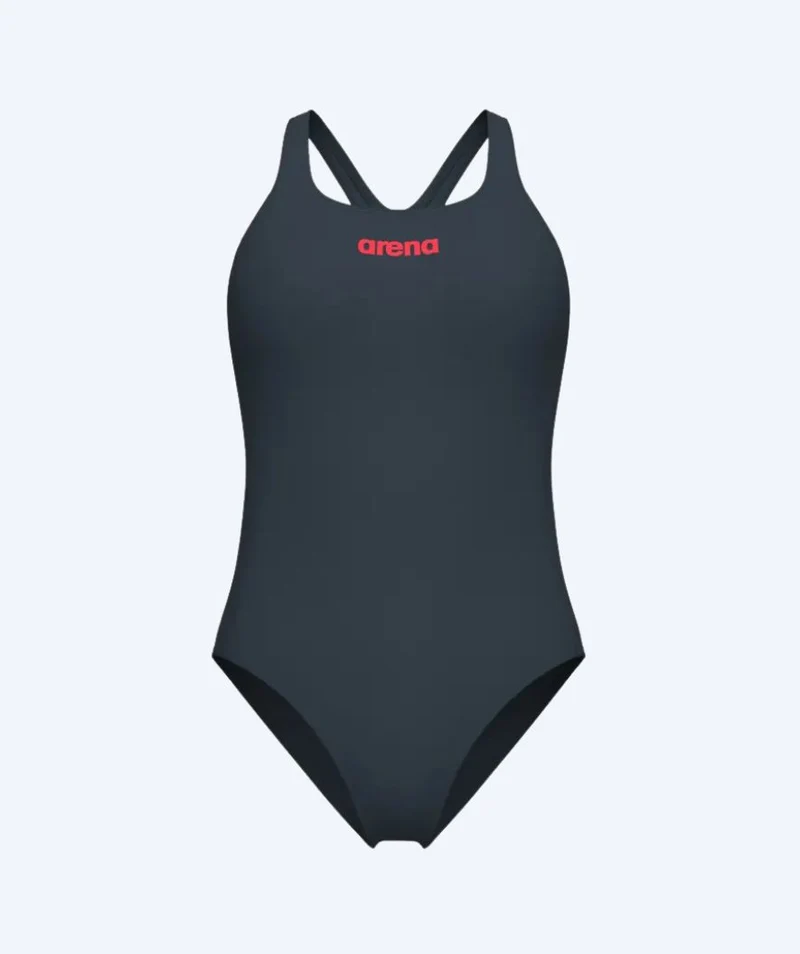 Arena Badeanzug für Damen - Solid Swim Pro - Grau