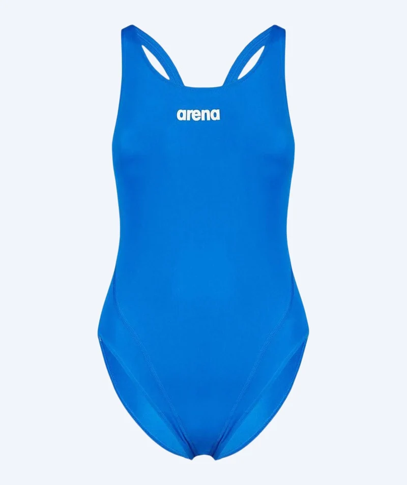 Arena Badeanzug für Damen - Solid Swim Tech High - Blau